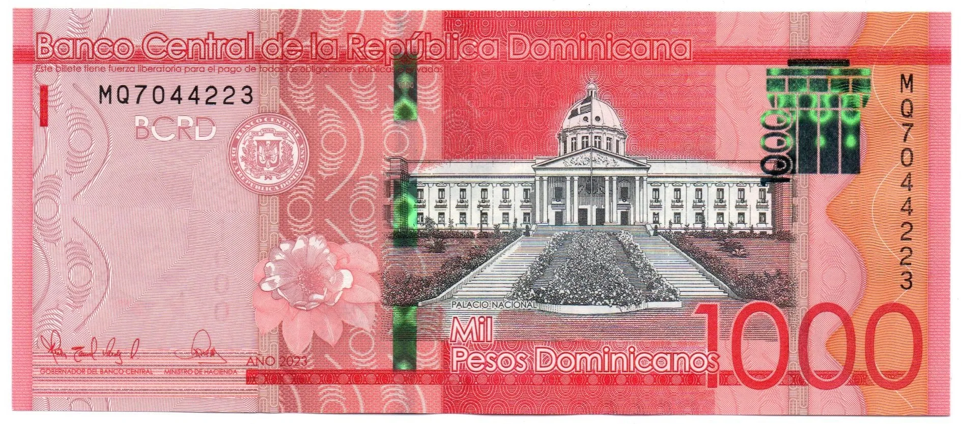 Dominikana 1000 peso 2023 UNC